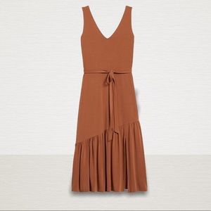 NWOT Banana Republic Rust Midi Dress Size M